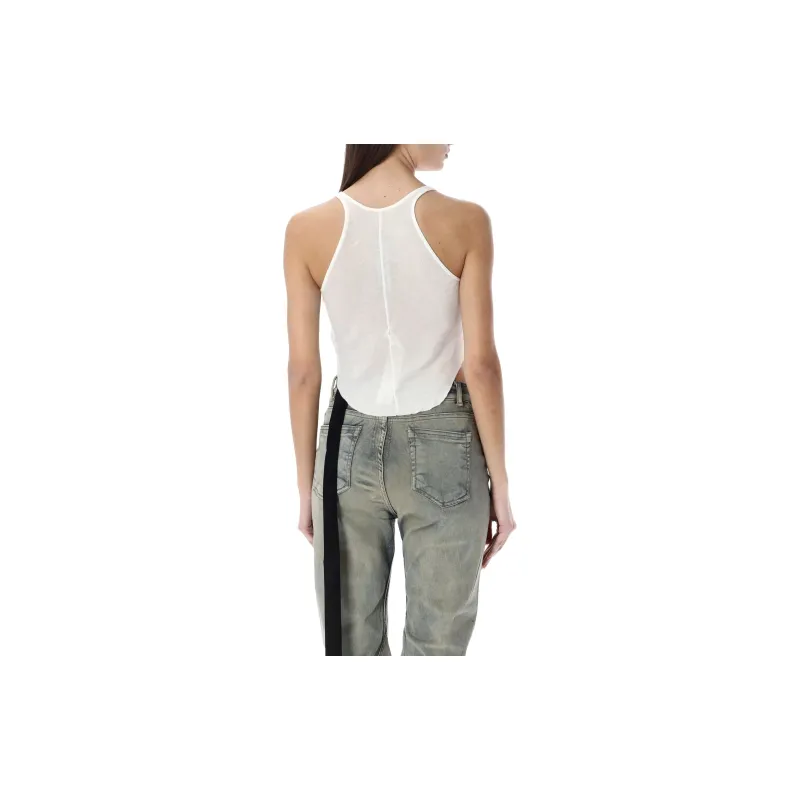 Rick Owens DRKSHDW Basic Cropped Tank Top-1