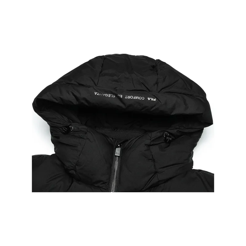 FILA Down Jacket Men's Jet Black-2