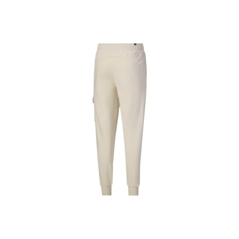 PUMA Knitted Sports Pants Men's Beige-1