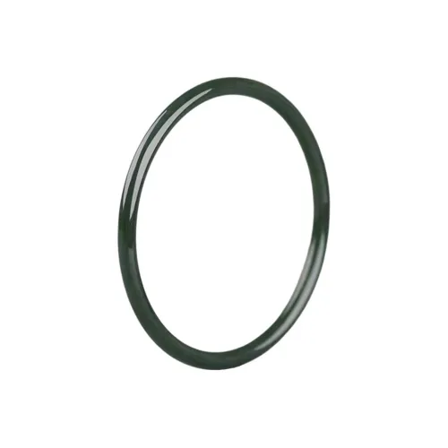 MY WORLD BEGINS AND ENDS WITH YOU Hetian Jade Rings Jasper Unisex