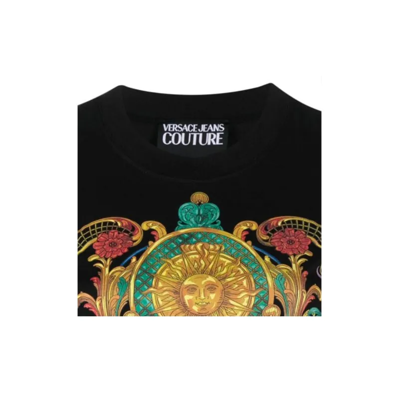 VERSACE JEANS COUTURE Baroque print T shirt-5