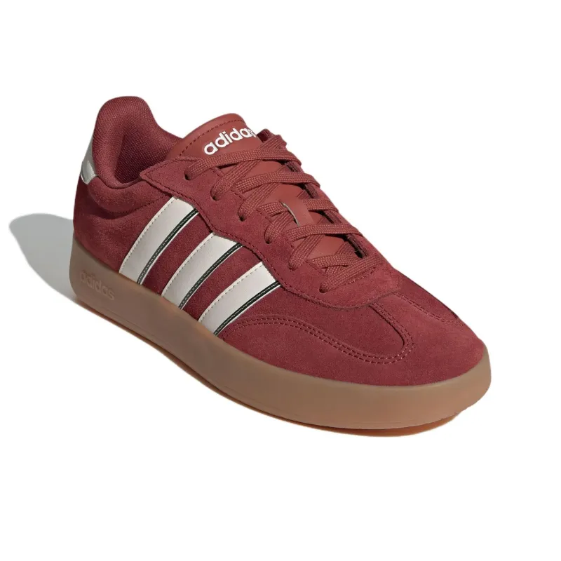 Adidas Anti Slip Wear Resistant Low Top Skateboard Shoes Men's Red-2