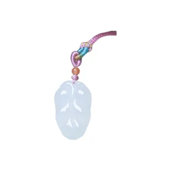 Ingenuity Necklaces White Jade Unisex