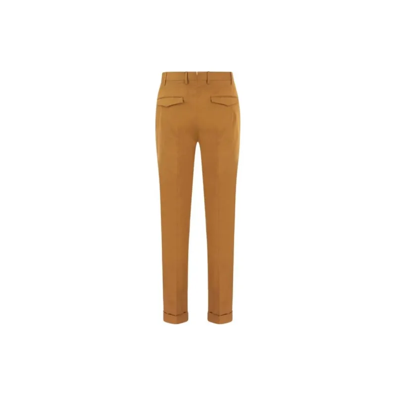 PT Pantaloni Torino Casual Pants Men's Brown-1