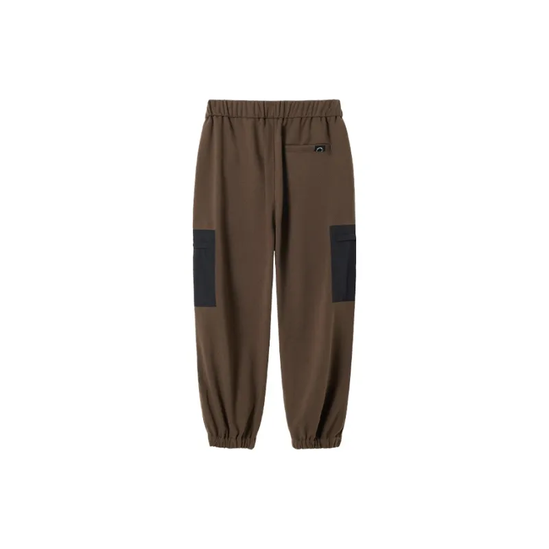 WAYNEXZAVIER Casual Pants Men's Dark Coffee-1