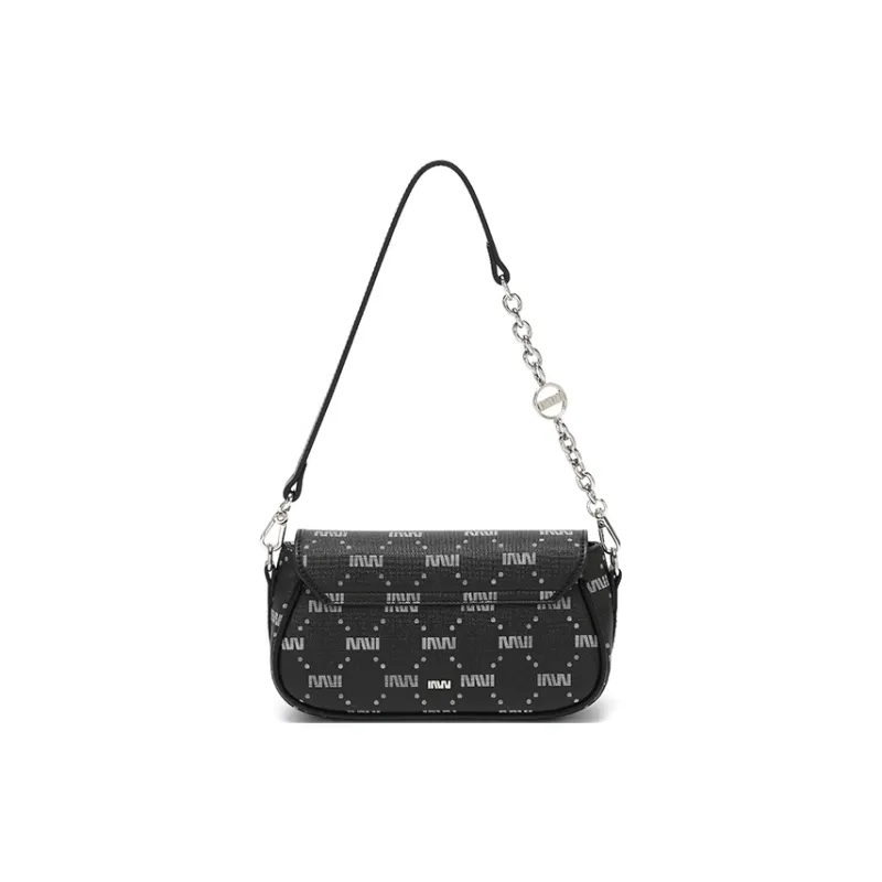 SEPTWOLVES Pu Crossbody Bag Shoulder Bag Regular Women's Black-1