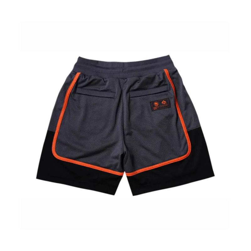BURNIN x LINING Casual Shorts Unisex Black Gray-1