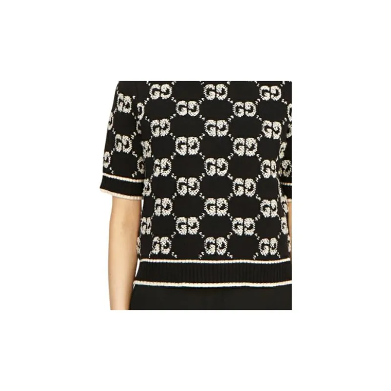 GUCCI GG jacquard Wool Jumper-5