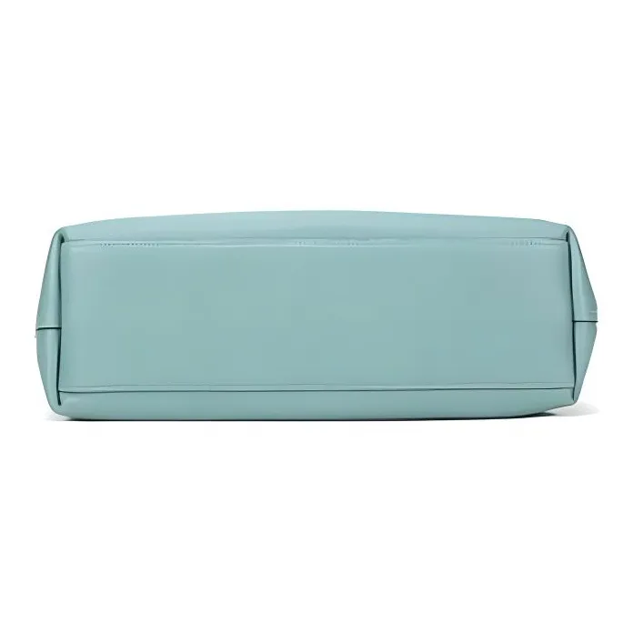 LONGCHAMP Roseau Grained Cow Leather Tote Bag Shopping Bag Handbag Shoulder Bag Large Size Women's Lake Green-3