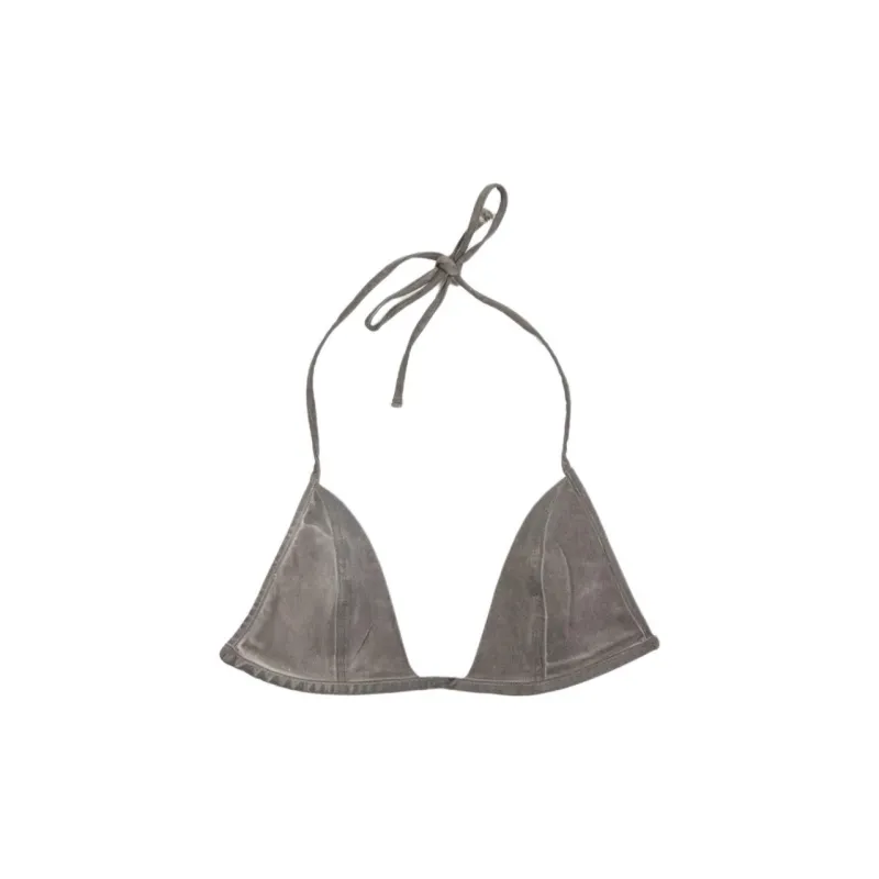 Rick Owens DRKSHDW Porterville Stretch Denim Bra-0