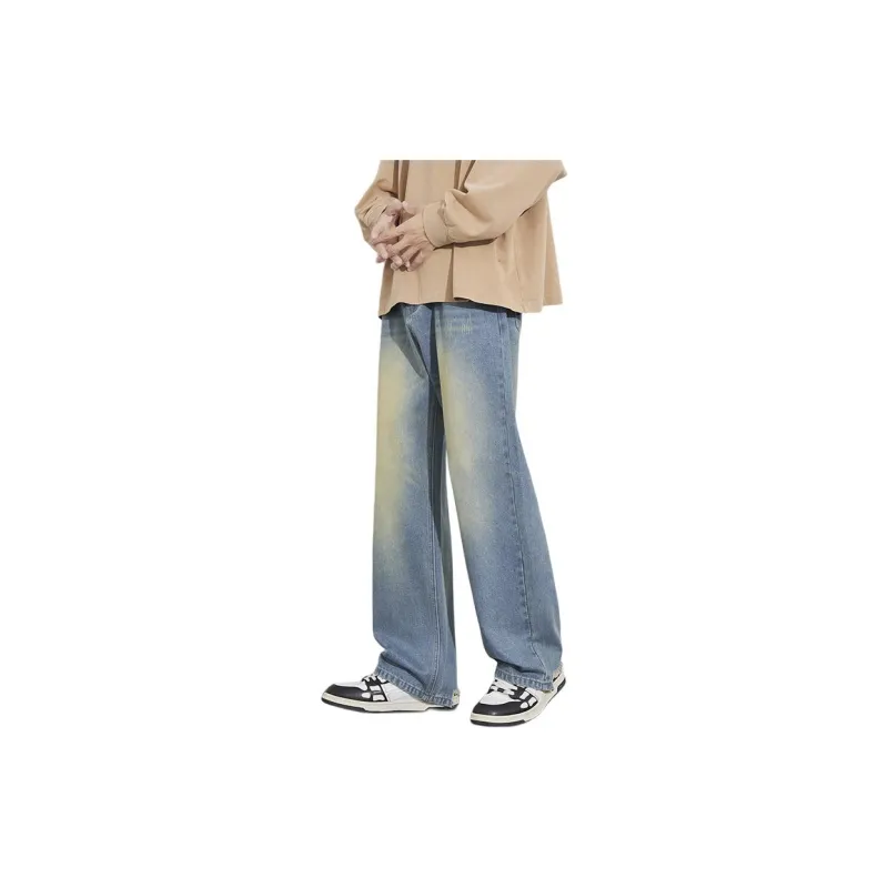 IJRJ Jeans Unisex Vintage Blue-2