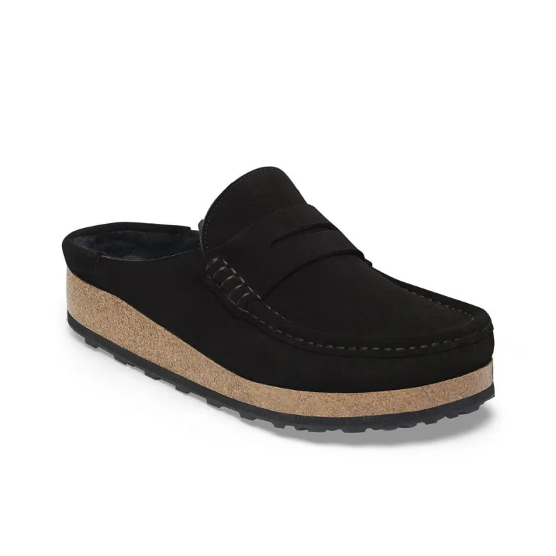 Birkenstock Naples EVA Abrasion Resistant Closed Toe Slippers Men's Black Regular-1