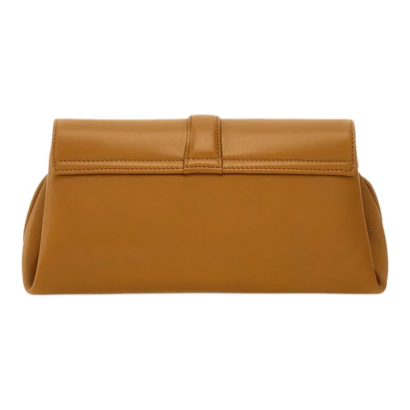 FERRAGAMO Cow Leather Shoulder Bag, Crossbody Bag Trumpets Women's Burnt Ochre-2