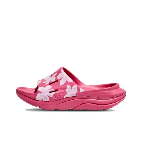 zapatillas de running HOKA ONE ONE hombre trail ritmo medio talla 38.5 Ora Recovery Slide 3 Vibrant Bloom Sorbet Women's