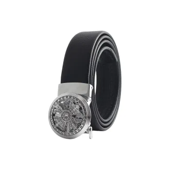 YUZHAOLIN Cow Split Leather Leather Belts Men's Width  3.5cm