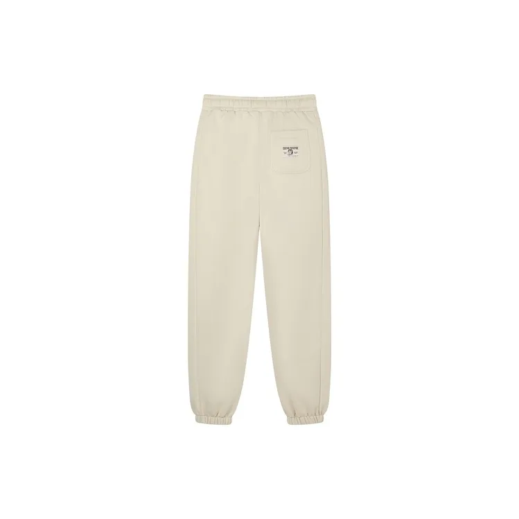 Teenie Weenie Knitted Sweatpants Women's Light Khaki-1