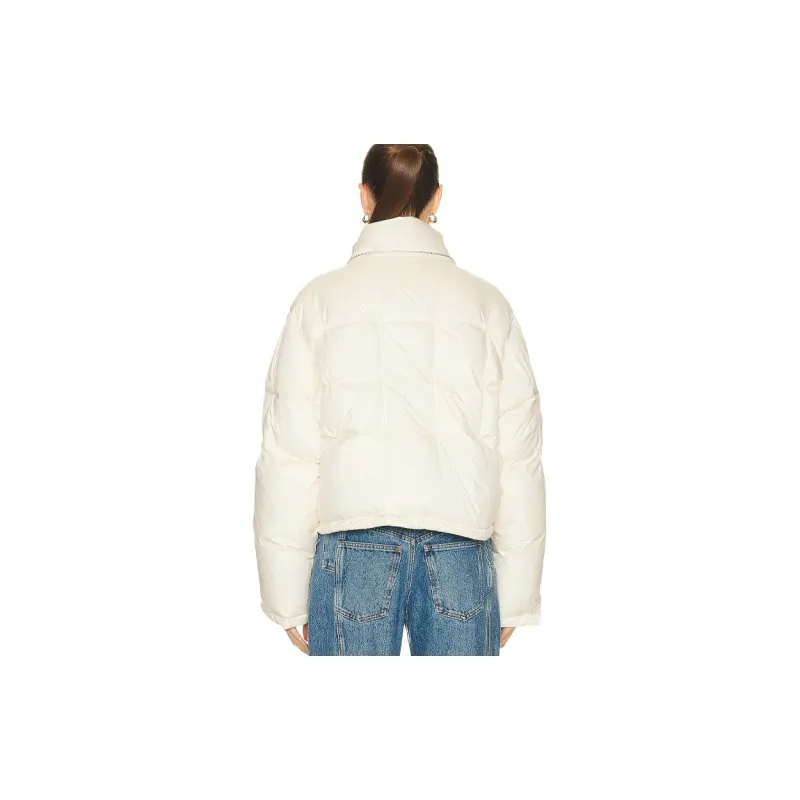 LOEWE Short Puffer 'Ivory'-3