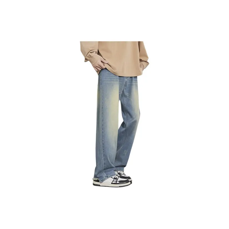 IJRJ Jeans Unisex Vintage Blue-3