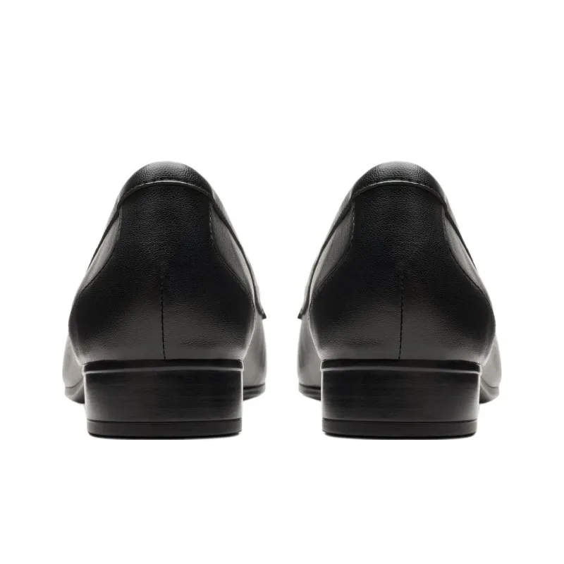 Clarks Juliet Shine Loafers 2.5cm Women's Black-4
