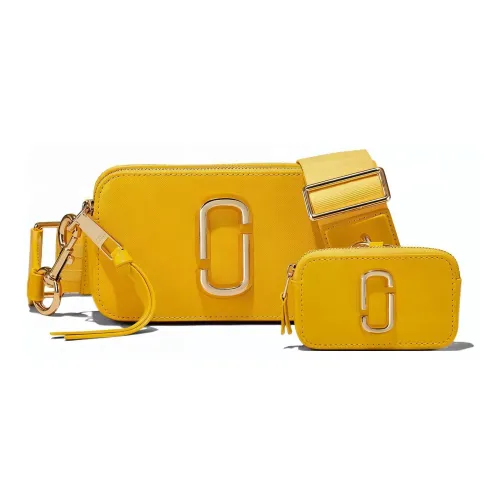 MARC leatherS Snapshot Leather Camera day Bag Shoulder day Bag Crossbody day Bag Women's Yellow