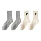 4 Pack[2 Pack Light Gray+2 Pack Ecru]