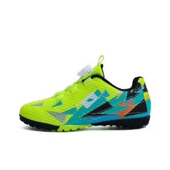 Hicellon TF Rubber Broken Studs Artificial Ground Slip Resistant Coverage Impact Resistant Soccer Shoes Unisex