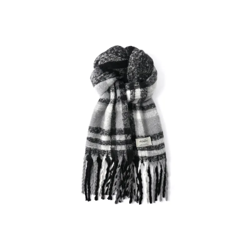 FREE RABBITⅡ Extra Long Thick Warm Scarf Shawl Unisex-0