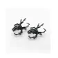 Black Gold Spiders Clip-on Earrings (1 Pair)