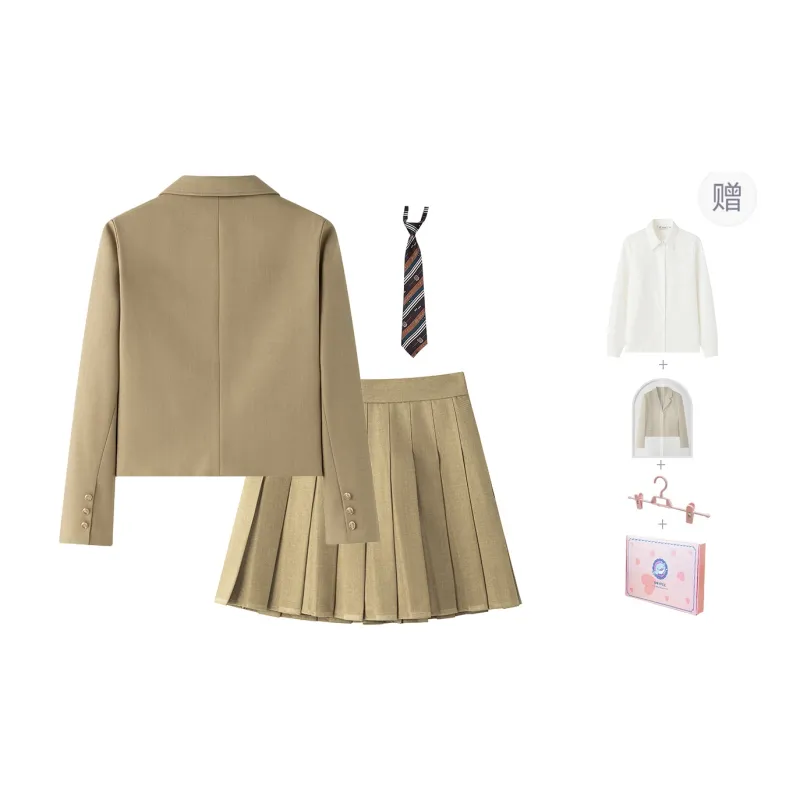 Tokyo Season Business Suit Women's Gift Box Set Khaki-3
