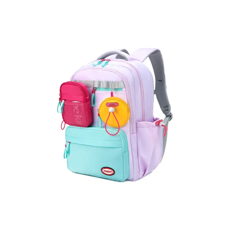 Almost Bear Nylon Backpack Regular Unisex Multicolor-5