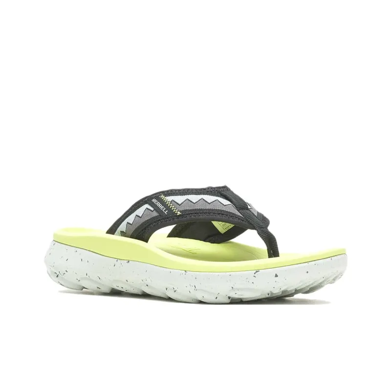 MERRELL Hut Ultra Abrasion-Resistant Slip-Resistant Flip Flops Men's Black-2