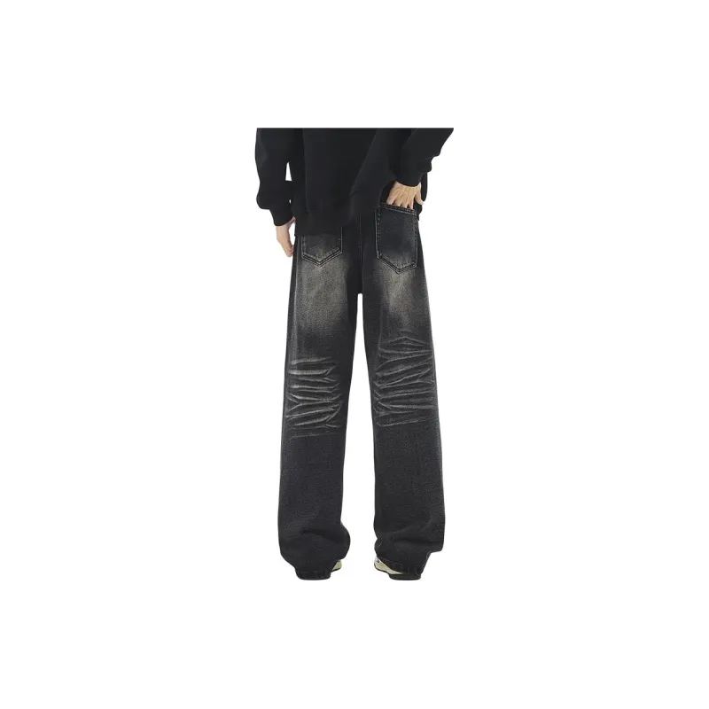 IJRJ Jeans Unisex Black Gray Color-3
