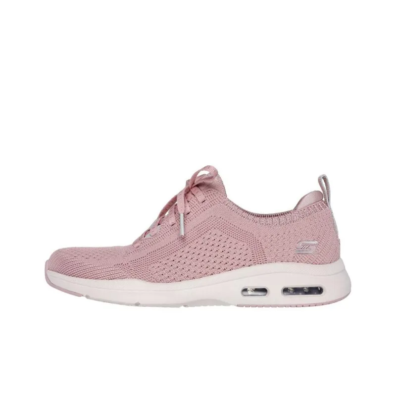 Skechers Skech-Air Edge 2.0 Anti-Slip And Wear-Resistant Breathable Low-Top Casual Shoes Women's Pink-0