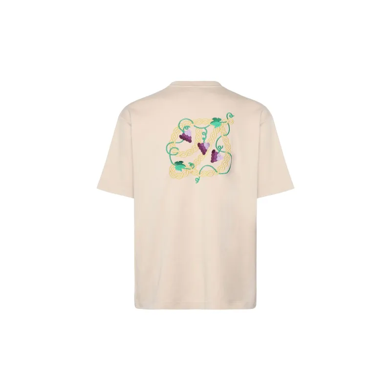 Drôle De Monsieur Logo-embroidered T-shirt-1