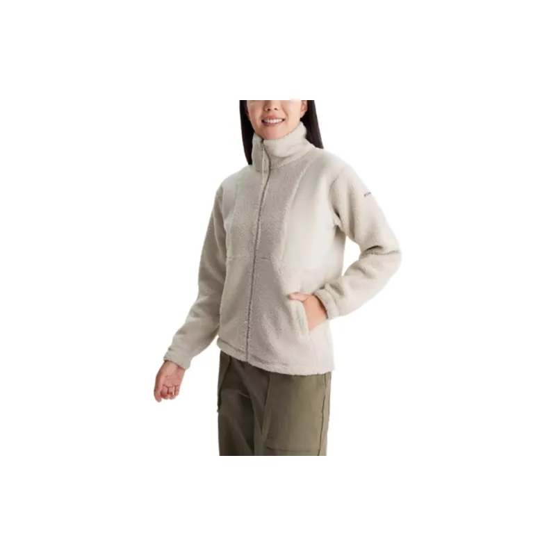 Columbia Velvet feel Coat Women's Light Khaki-2