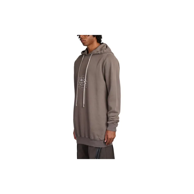 RICK OWENS Raised detail Hoodie-2