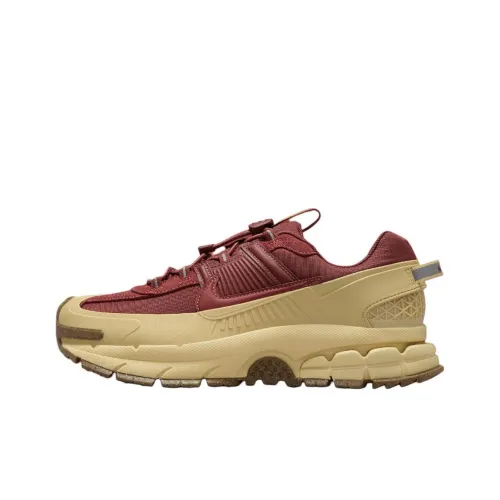 Nike Vomero 5 Roam Anti Slip Wear Resistant Low Top Running Shoes Unisex Burgundy