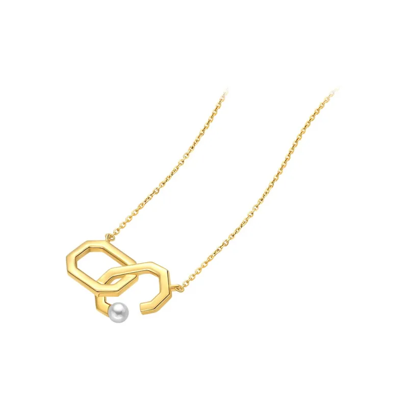 BABYBEI 925 Sterling Silver Shell Pearl Necklaces Women's-1