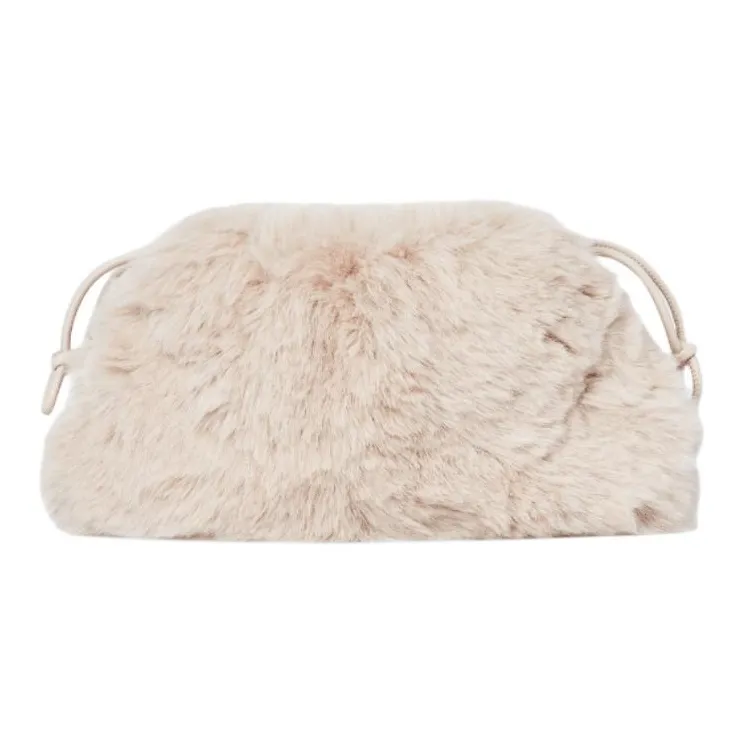COS Polyester Clutch Regular Women's Light Pink-0