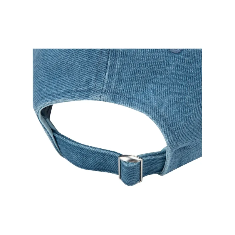 CALVIN KLEIN Cotton Baseball Caps Unisex Denim Blue-4