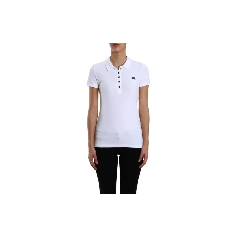 Burberry Polo Shirt Women's White-2