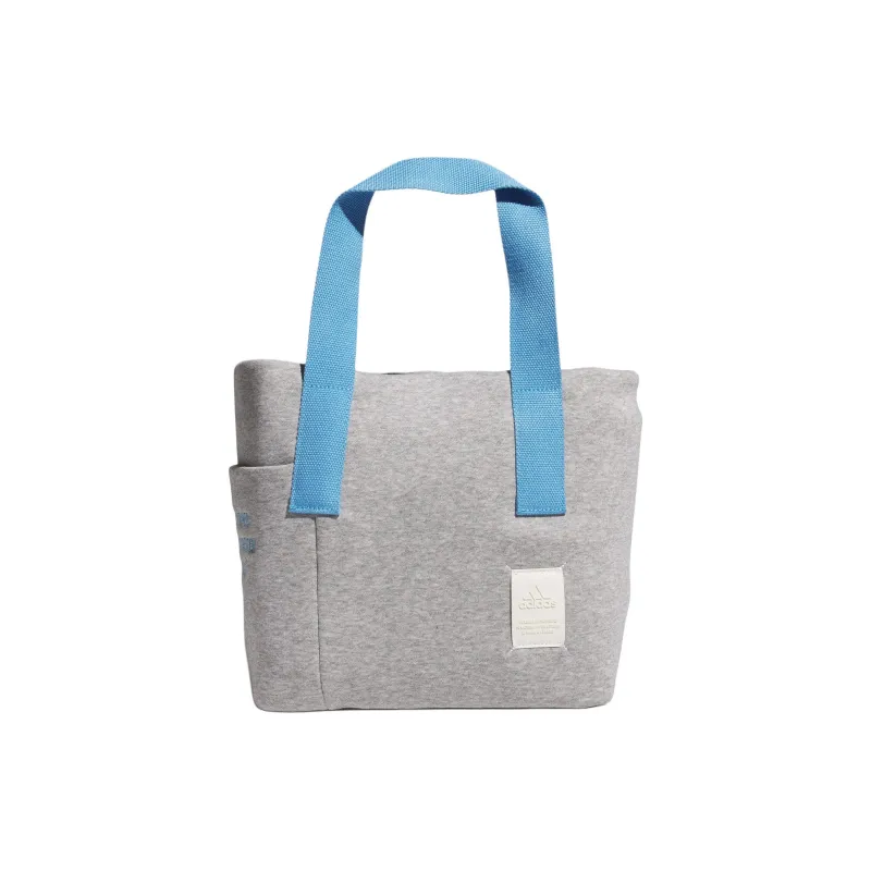 Adidas Cotton Tote Bag Shopping Bag Handbag Women's Light Gray-0