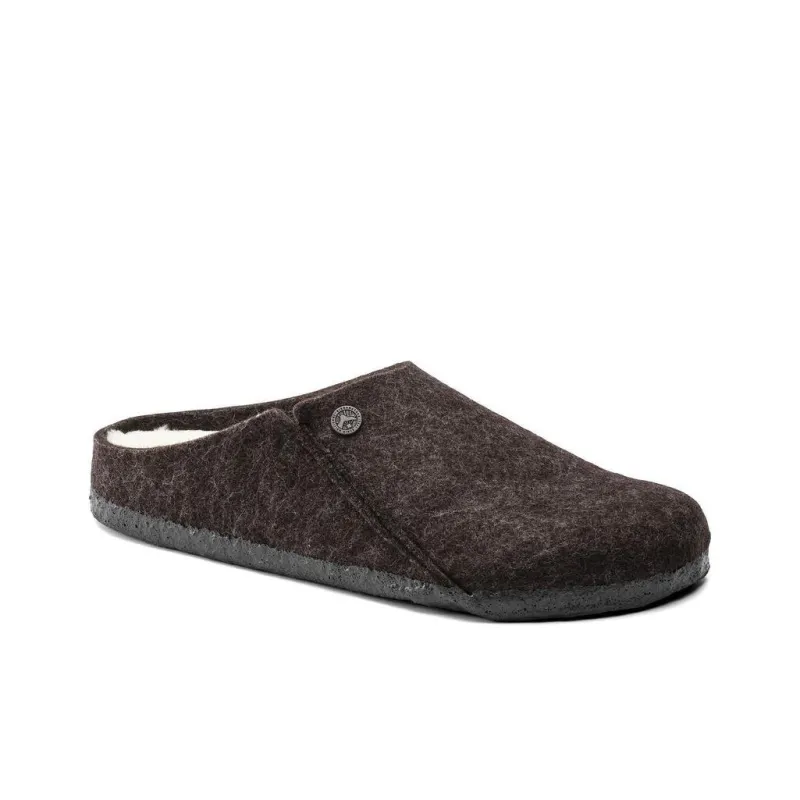 Birkenstock Zermatt Series Slip-Resistant Wrap-toe Slippers Unisex Dark Brown Regular-2