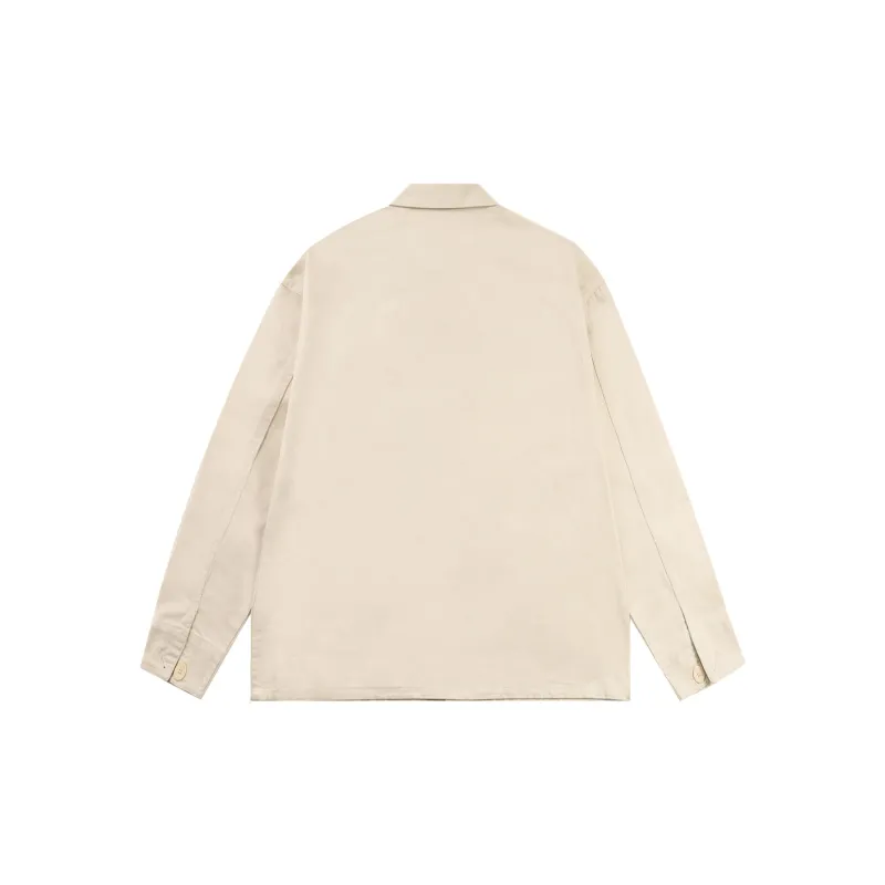 BORDERLESS BDLS Jackets Coats Unisex Beige Apricot-1
