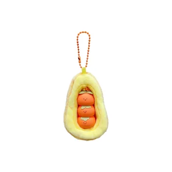 Baimao PVC Metal Polyester Keychains Unisex