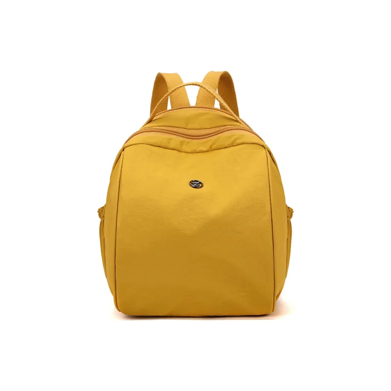 Ji Reminiscence Nylon Backpack Unisex Black Cocoa Pearl Matcha Sponge Cotton Creamy Egg Yolk Fringe Vanilla Cream-6