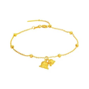 D.Get Gold Bracelet Unisex