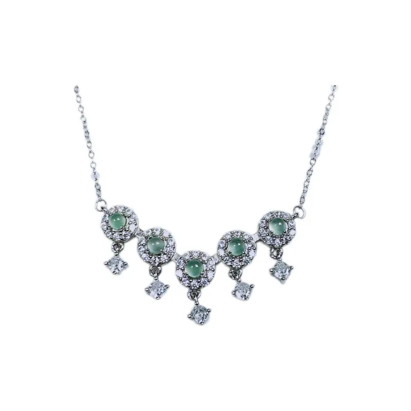 PUPAN High Ice Jade Jadeite Necklaces Women's-0