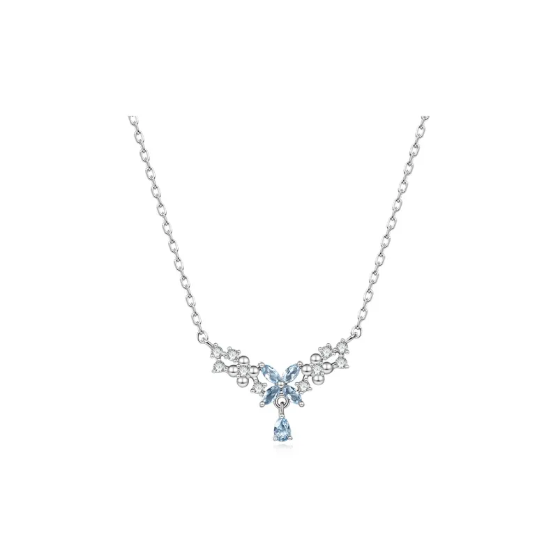 Mokinggran S925 Silver Necklaces Women's-0