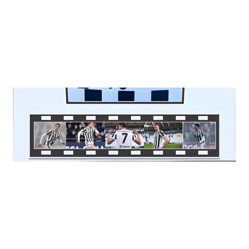 Yi Shot Jersey Juventus Soccer Club, Includes SA Certificate, Framed And Exquisite Collection Unisex-2
